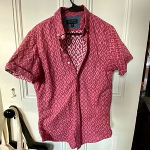 Banana Republic Short Sleeved Button Down